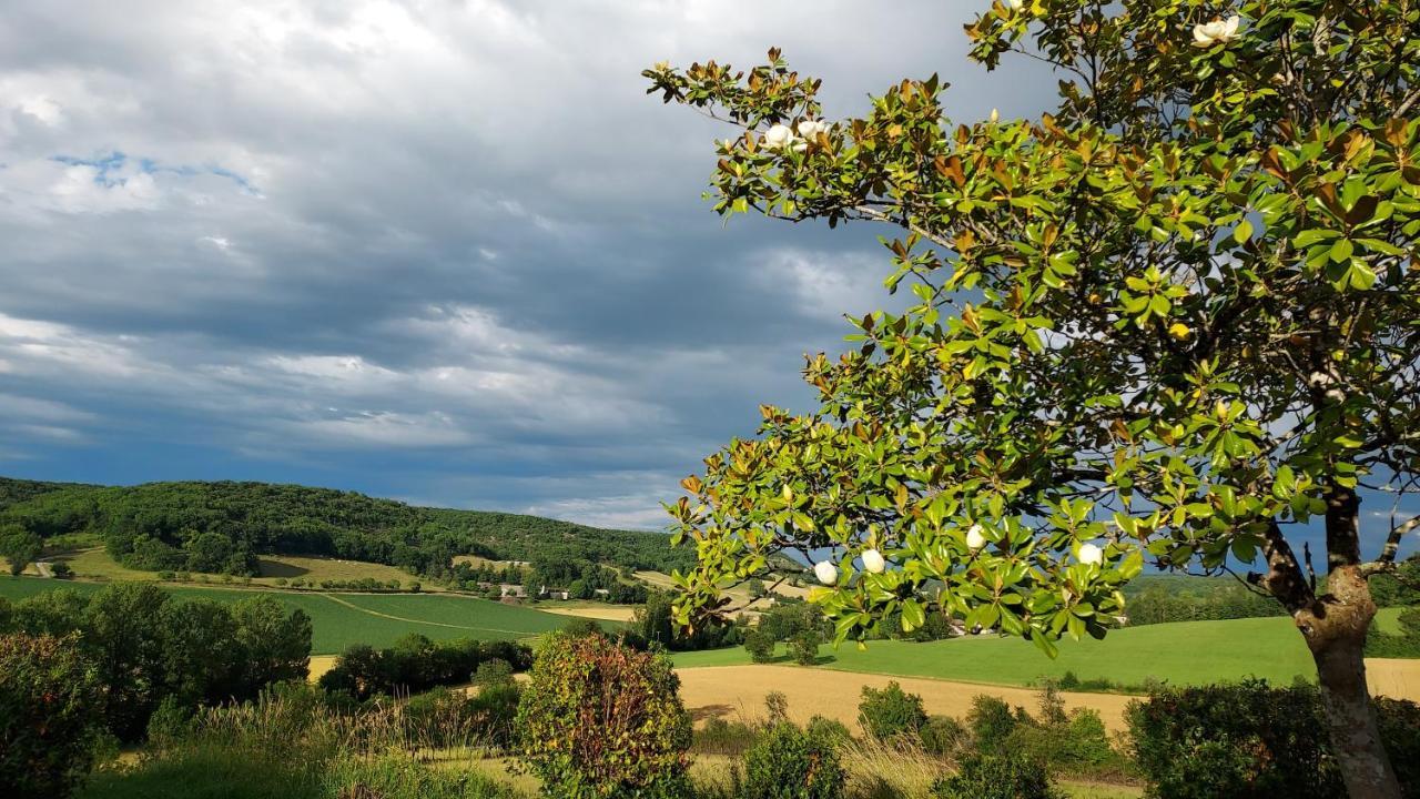 Готель Manoir Le Moulinal47 - Vue Panoramique Courbiac Екстер'єр фото