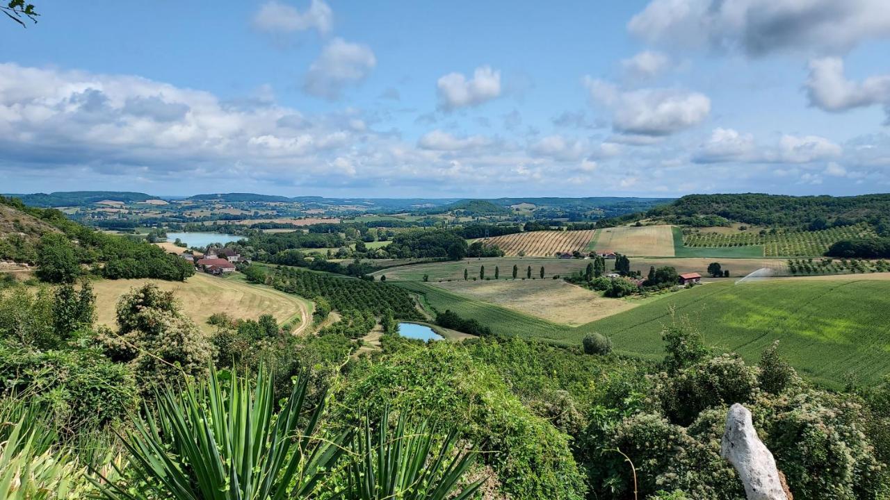 Готель Manoir Le Moulinal47 - Vue Panoramique Courbiac Екстер'єр фото
