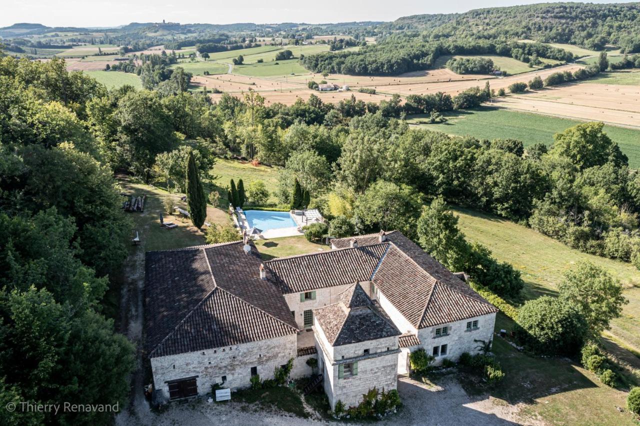 Готель Manoir Le Moulinal47 - Vue Panoramique Courbiac Екстер'єр фото