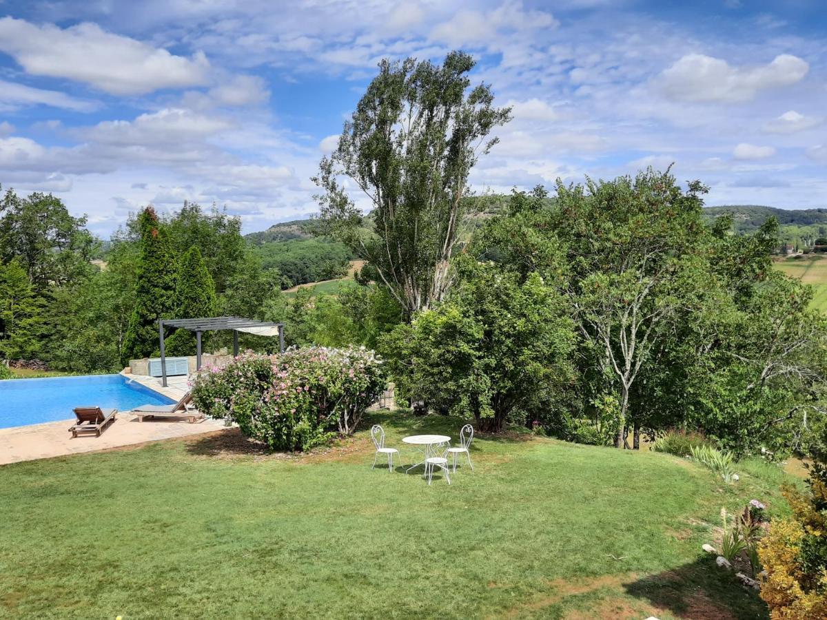 Готель Manoir Le Moulinal47 - Vue Panoramique Courbiac Екстер'єр фото