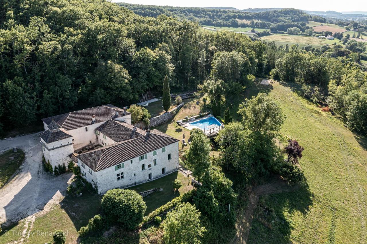 Готель Manoir Le Moulinal47 - Vue Panoramique Courbiac Екстер'єр фото