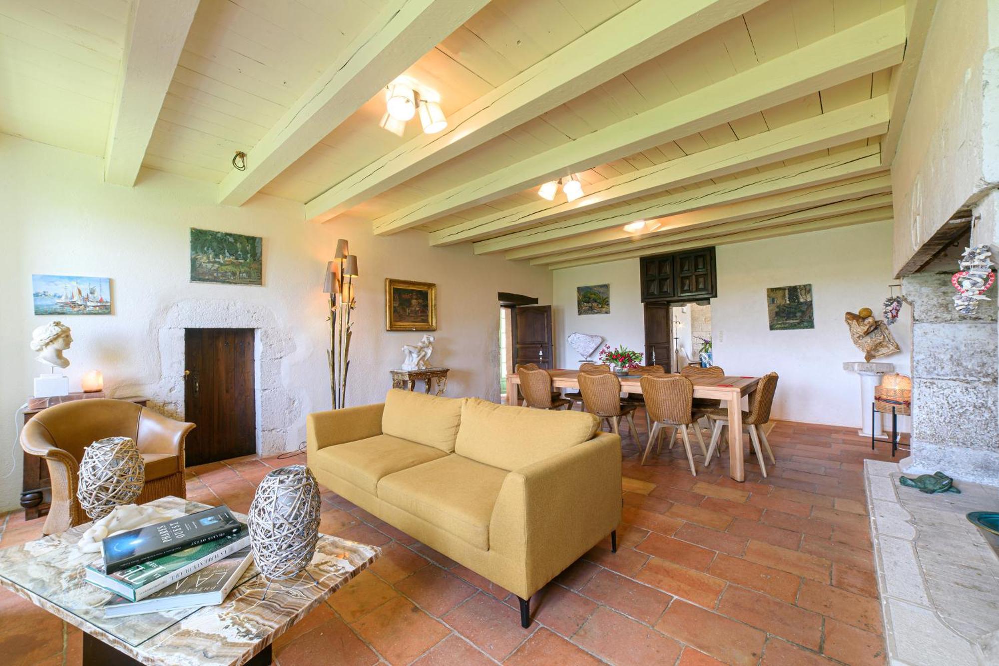 Готель Manoir Le Moulinal47 - Vue Panoramique Courbiac Екстер'єр фото