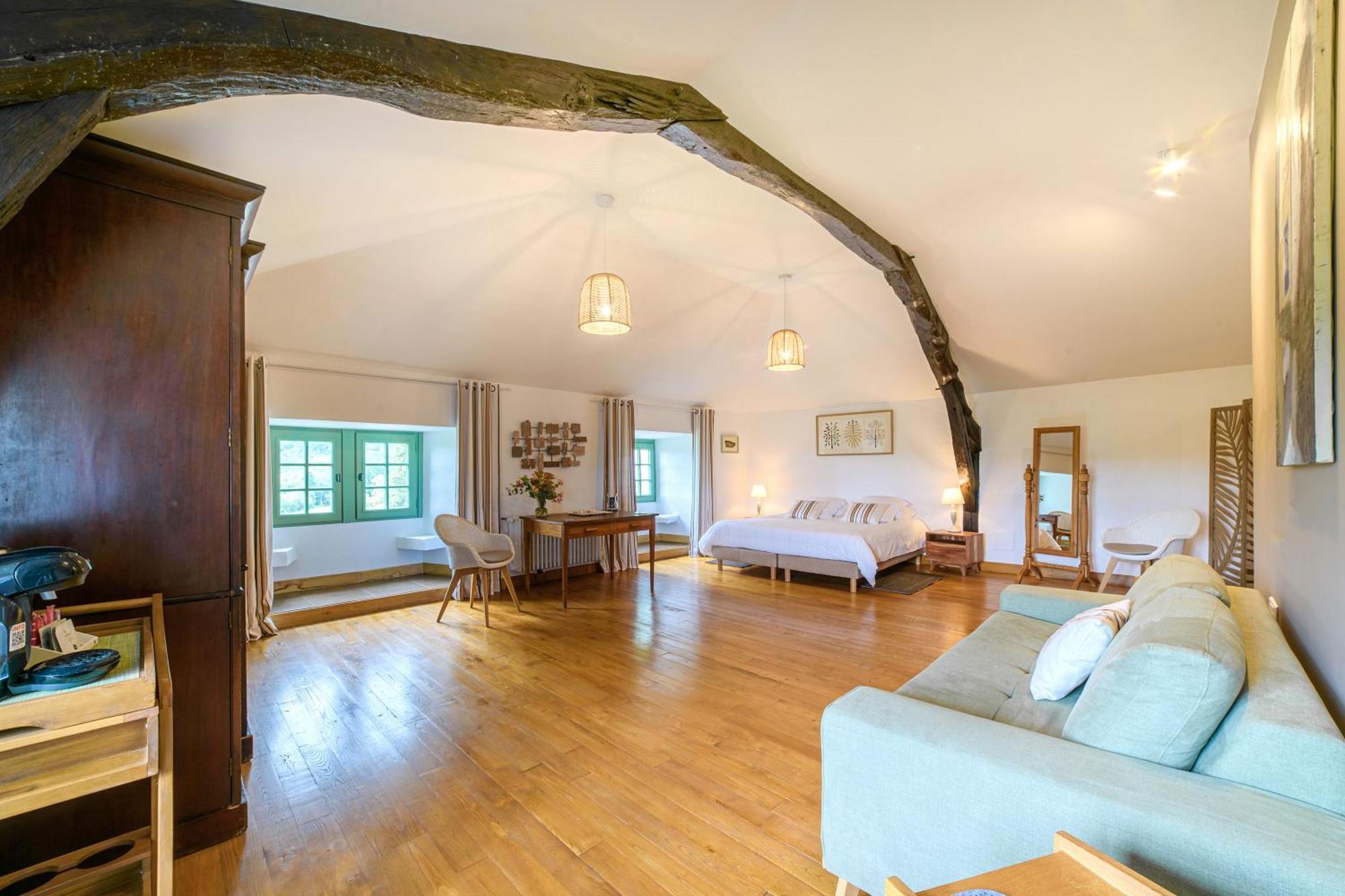 Готель Manoir Le Moulinal47 - Vue Panoramique Courbiac Екстер'єр фото