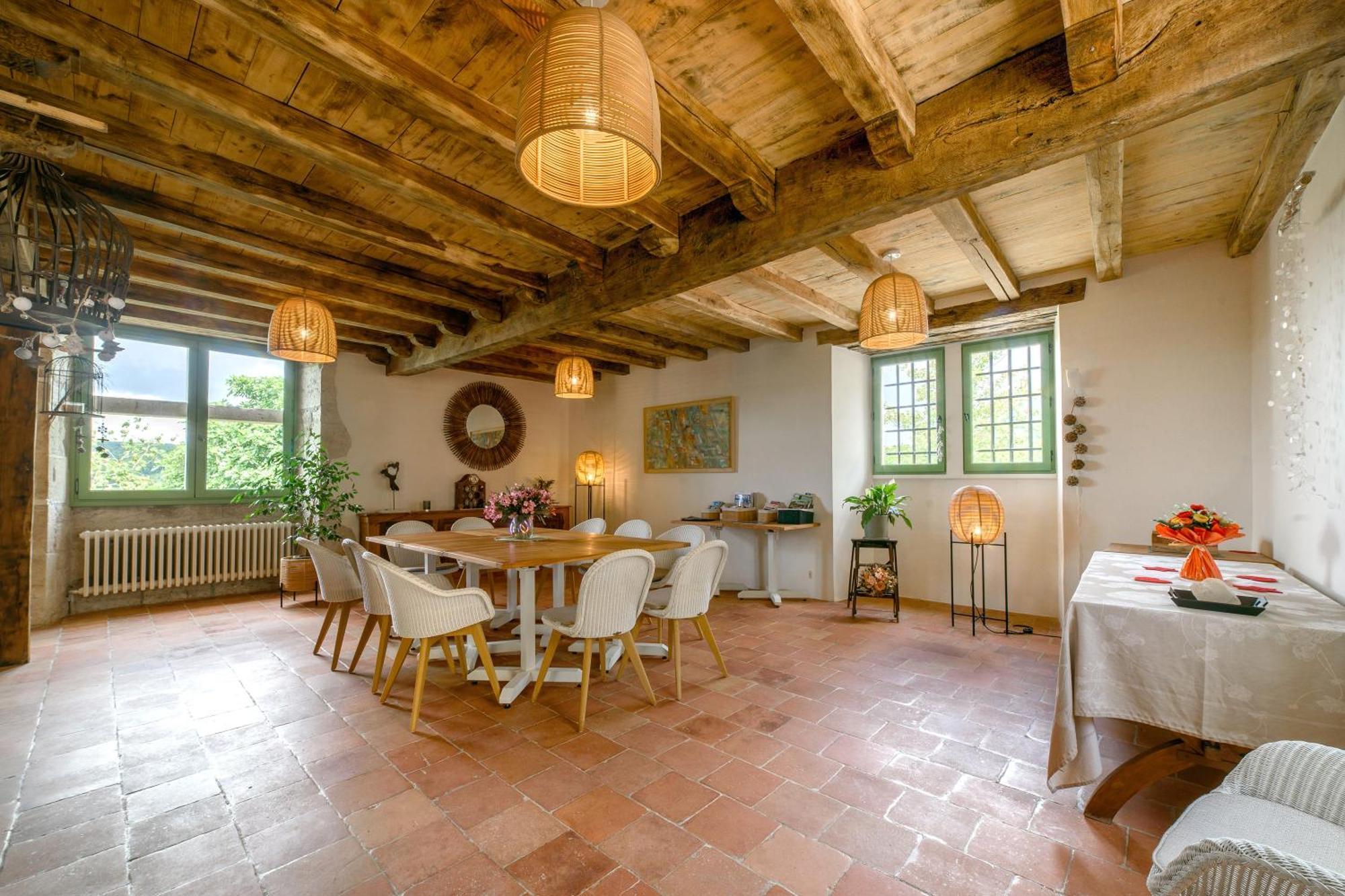 Готель Manoir Le Moulinal47 - Vue Panoramique Courbiac Екстер'єр фото