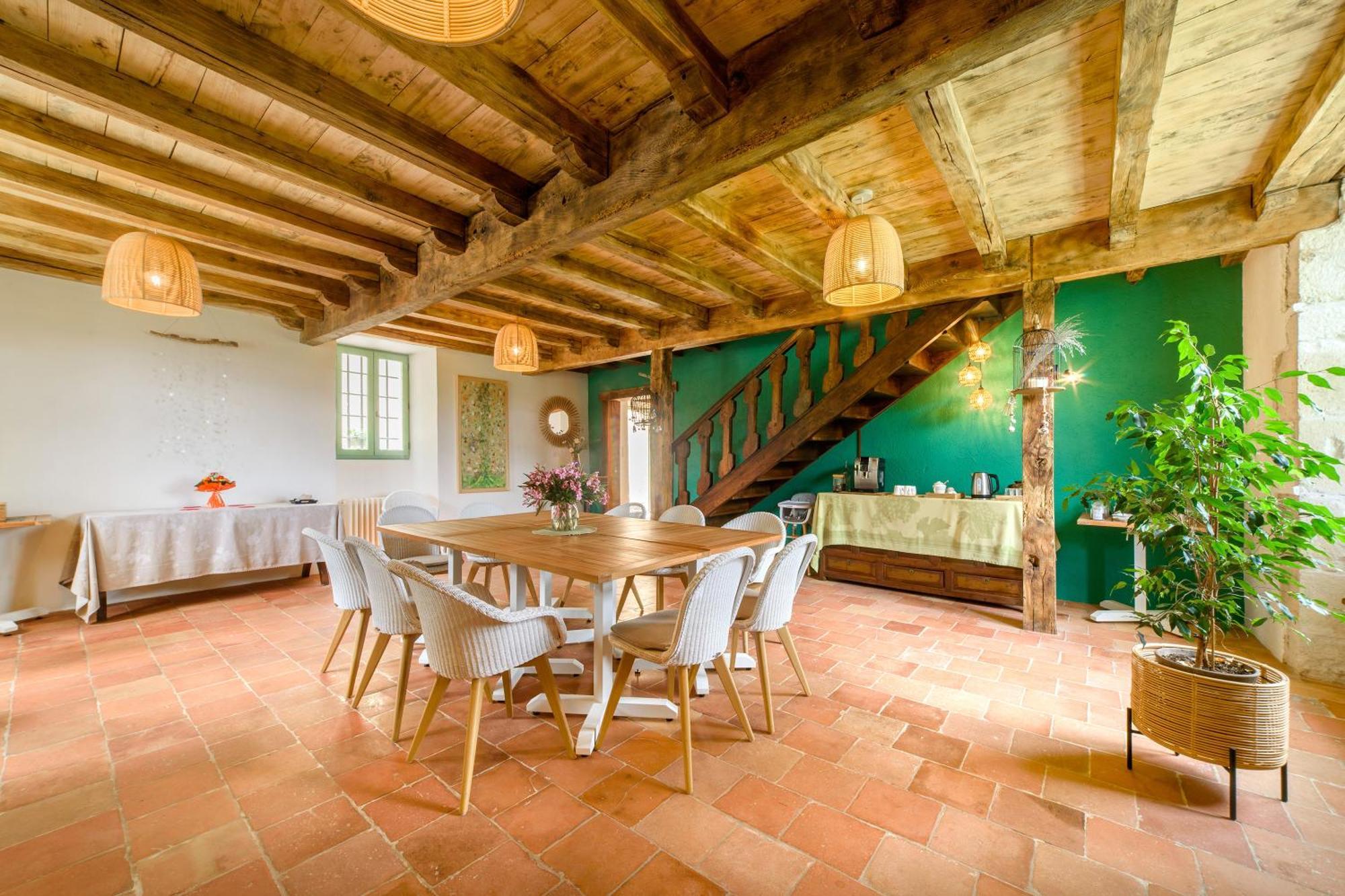 Готель Manoir Le Moulinal47 - Vue Panoramique Courbiac Екстер'єр фото