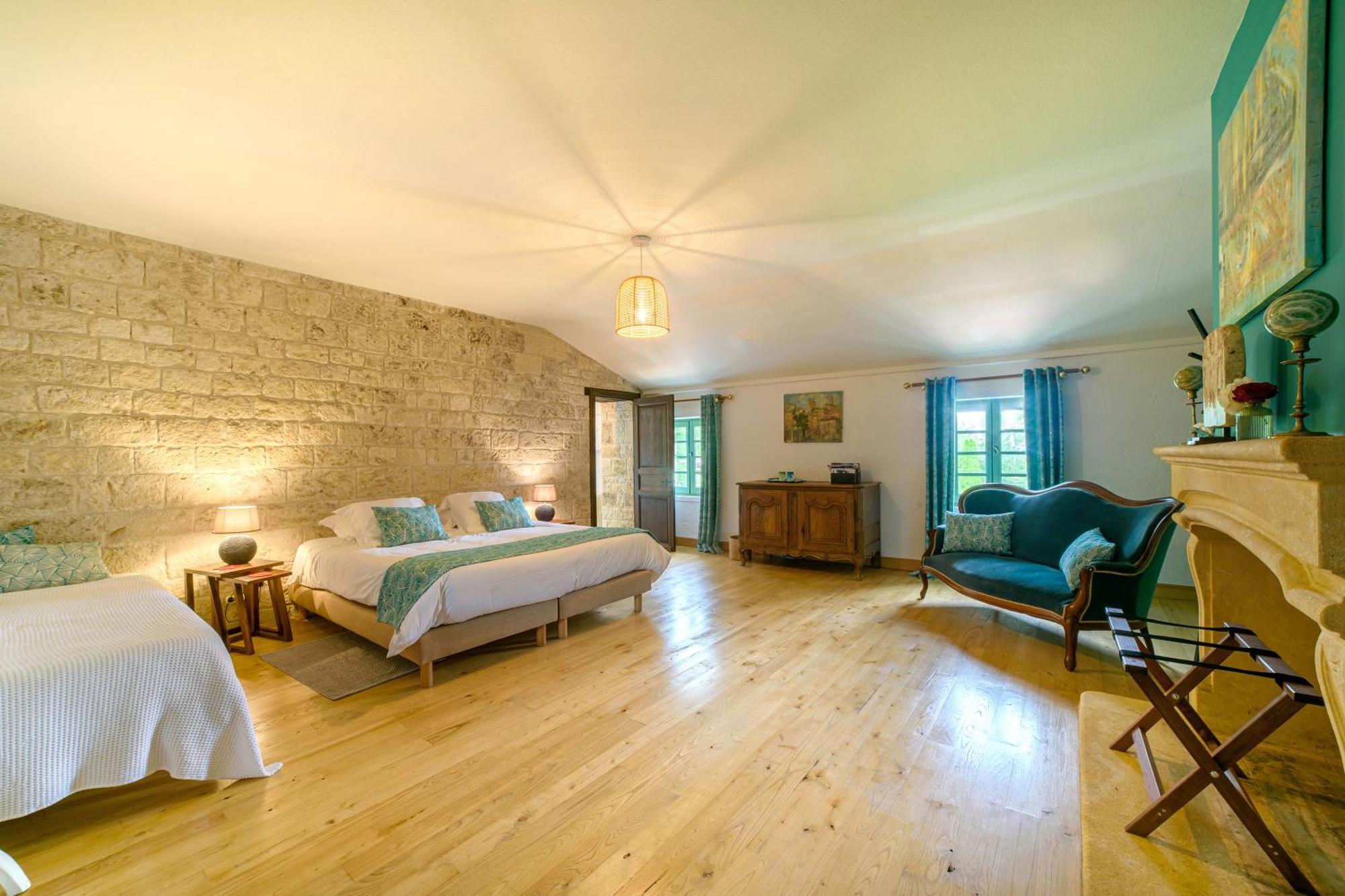 Готель Manoir Le Moulinal47 - Vue Panoramique Courbiac Екстер'єр фото